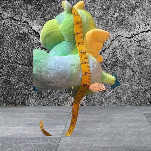 Peek-a-boo Toys Inc Kids Multicolor Polyester Fiber Dragon Plush Toy - Picture 7 of 10